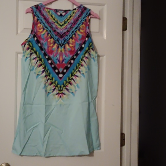 Ai Mei DRESS SZ XL VERY COLORFUL AND GOOD FOR ANY SMALL OCCAS - Picture 6 of 10
